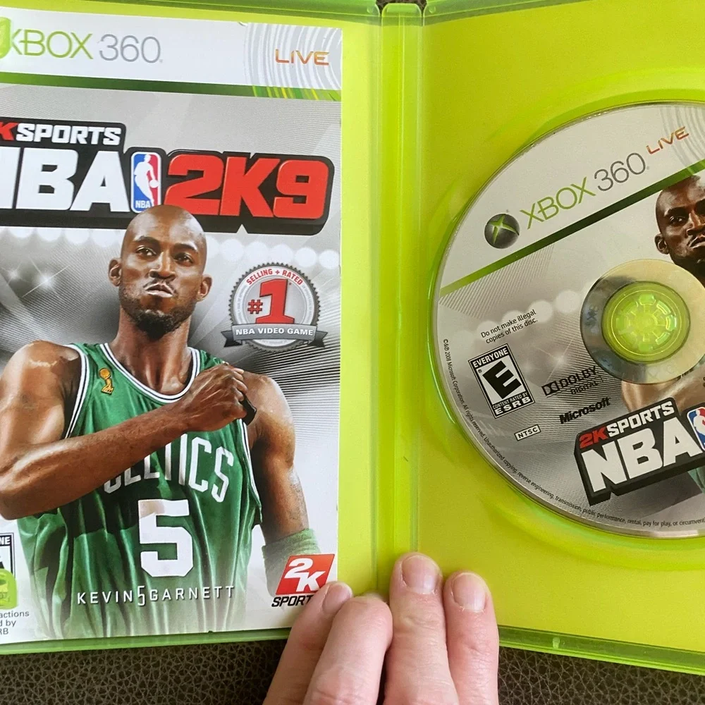 NBA 2K9 (Microsoft Xbox 360, 2008)